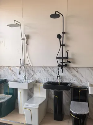 Colonne De Douche Moderne - Noir Mat Premium