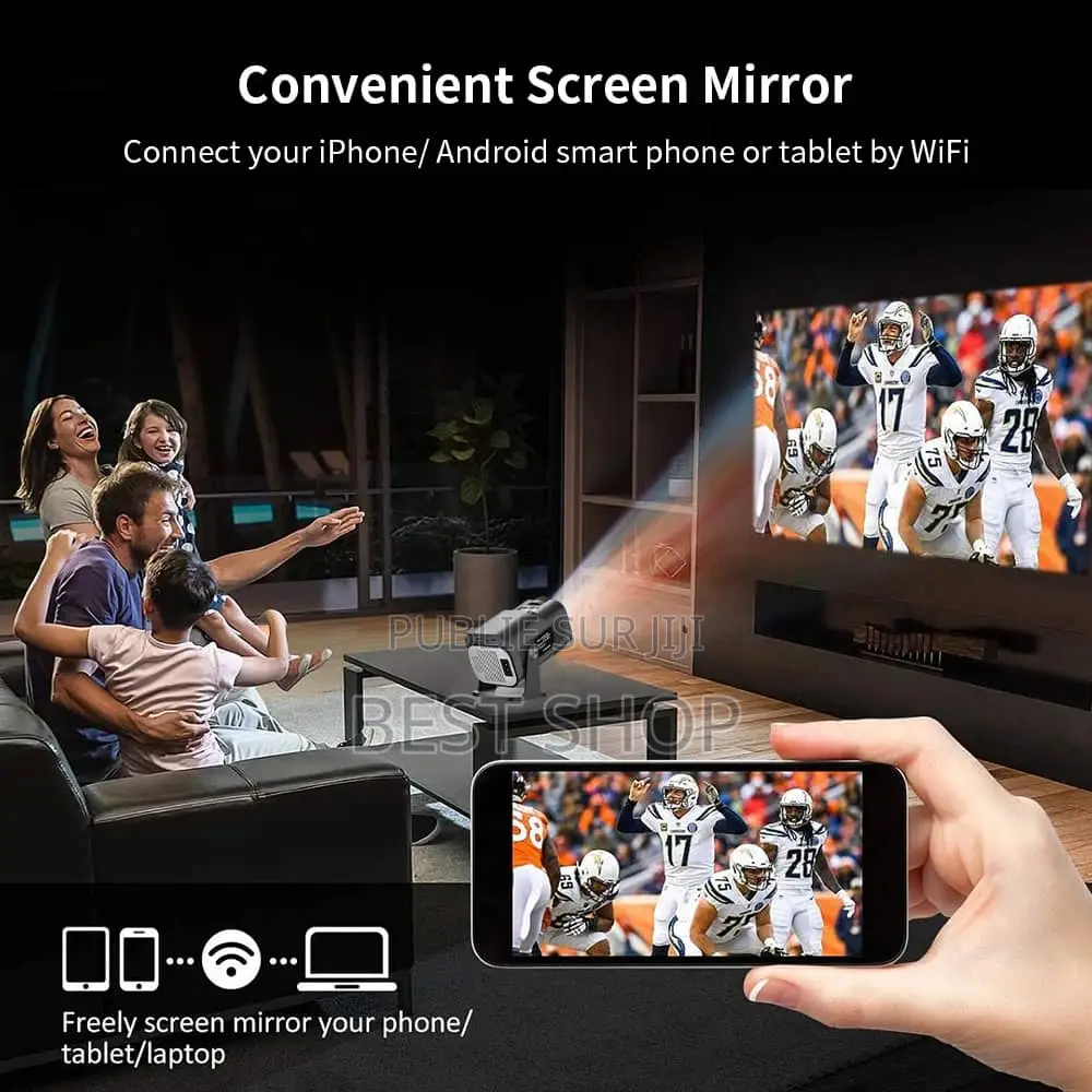 Vidéo Projecteur Hy320 Mini + Iptv Gratuit