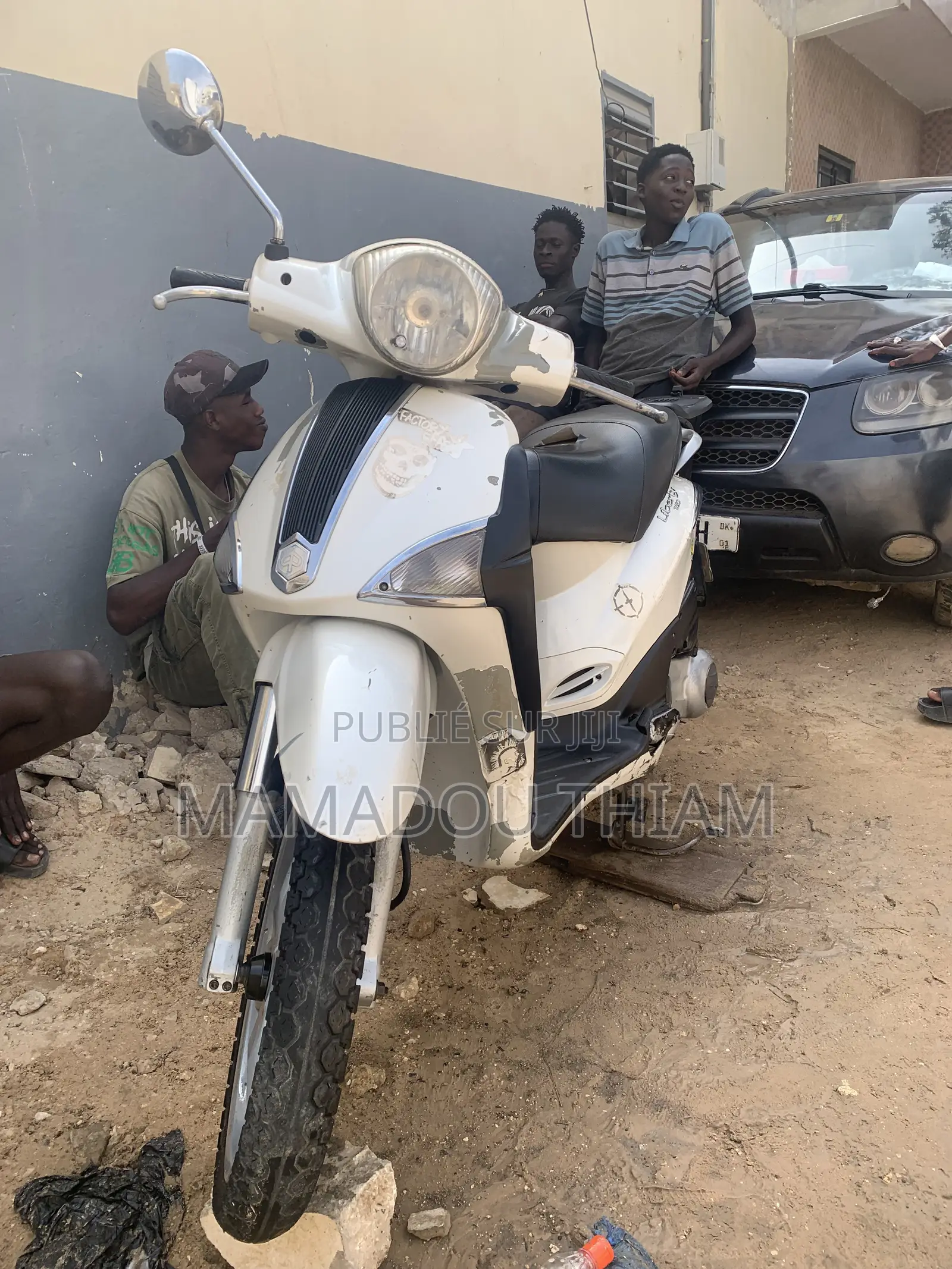 Nouveau Piaggio Trotinette 2009 Blanc