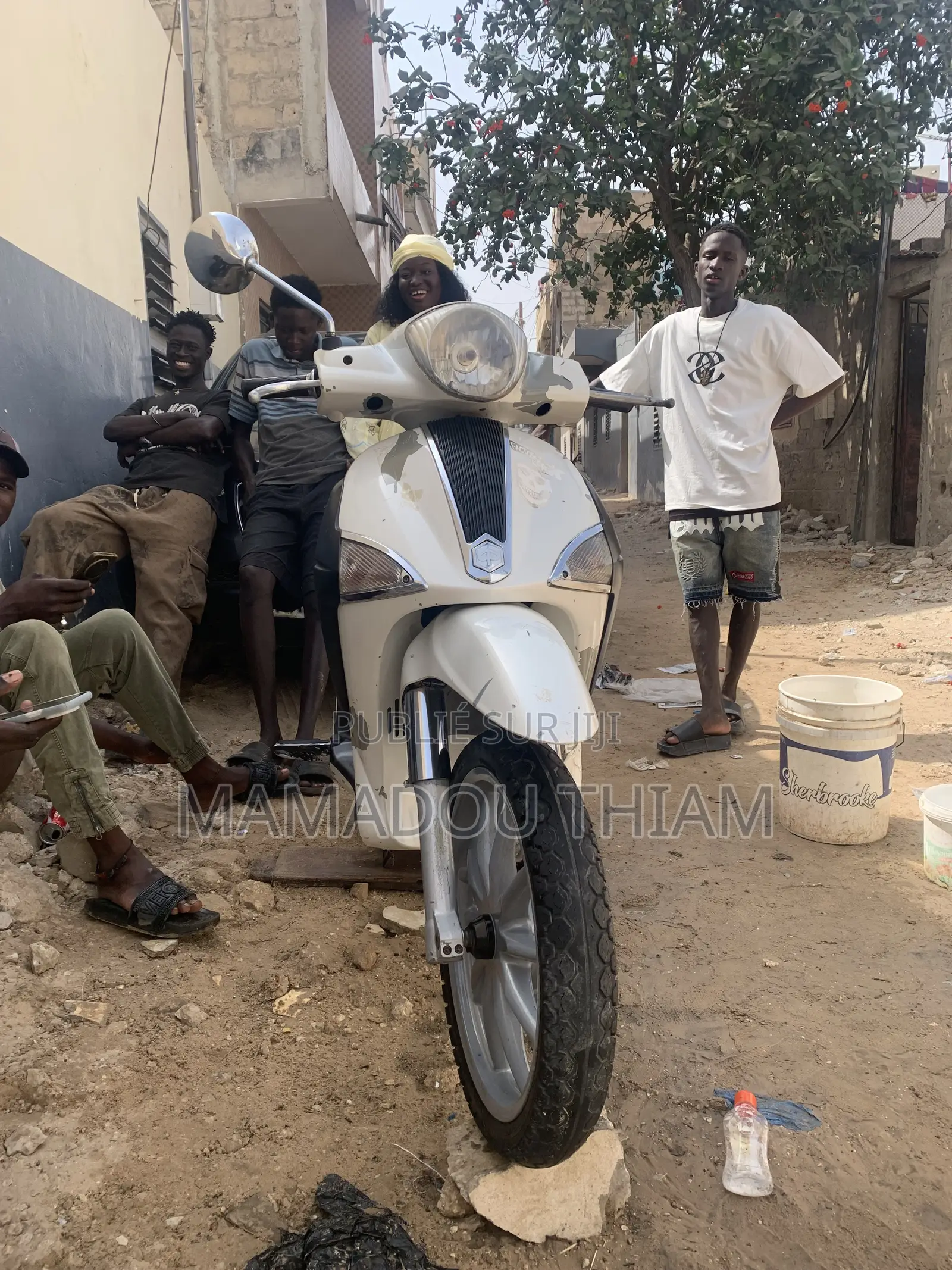 Nouveau Piaggio Trotinette 2009 Blanc