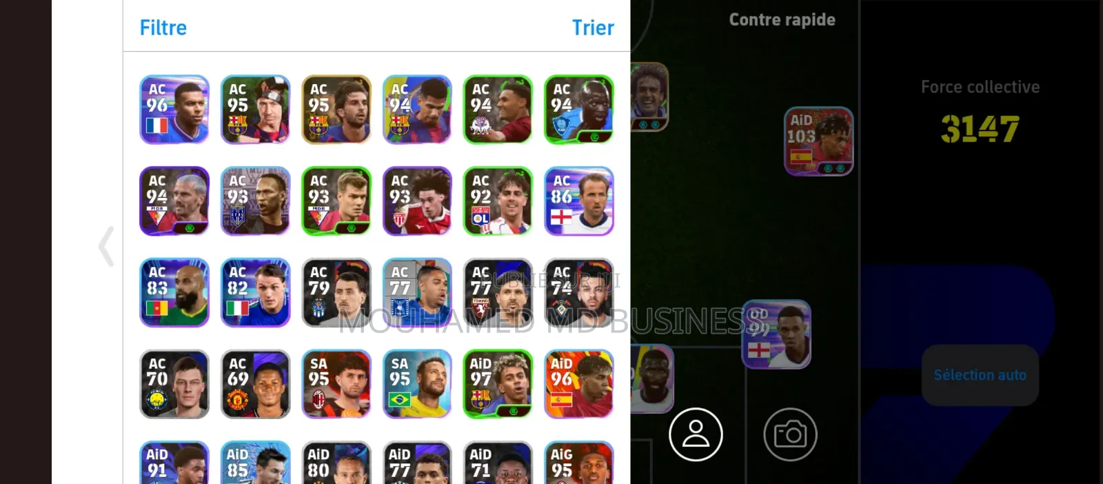 Petit Compte Efootball Pour Débuter a Vendre