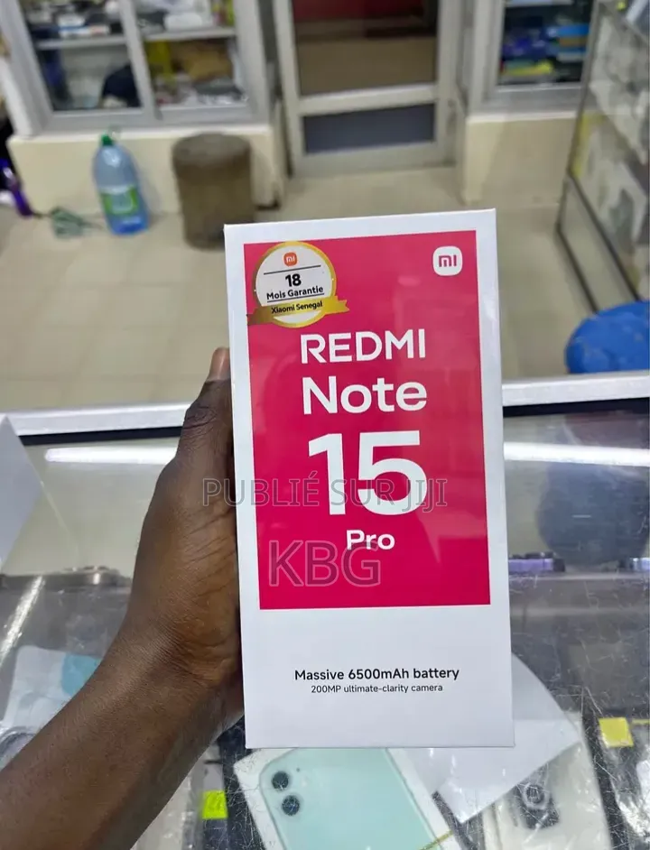 Nouveau Xiaomi Redmi Note 15 Pro 512 GB Noir