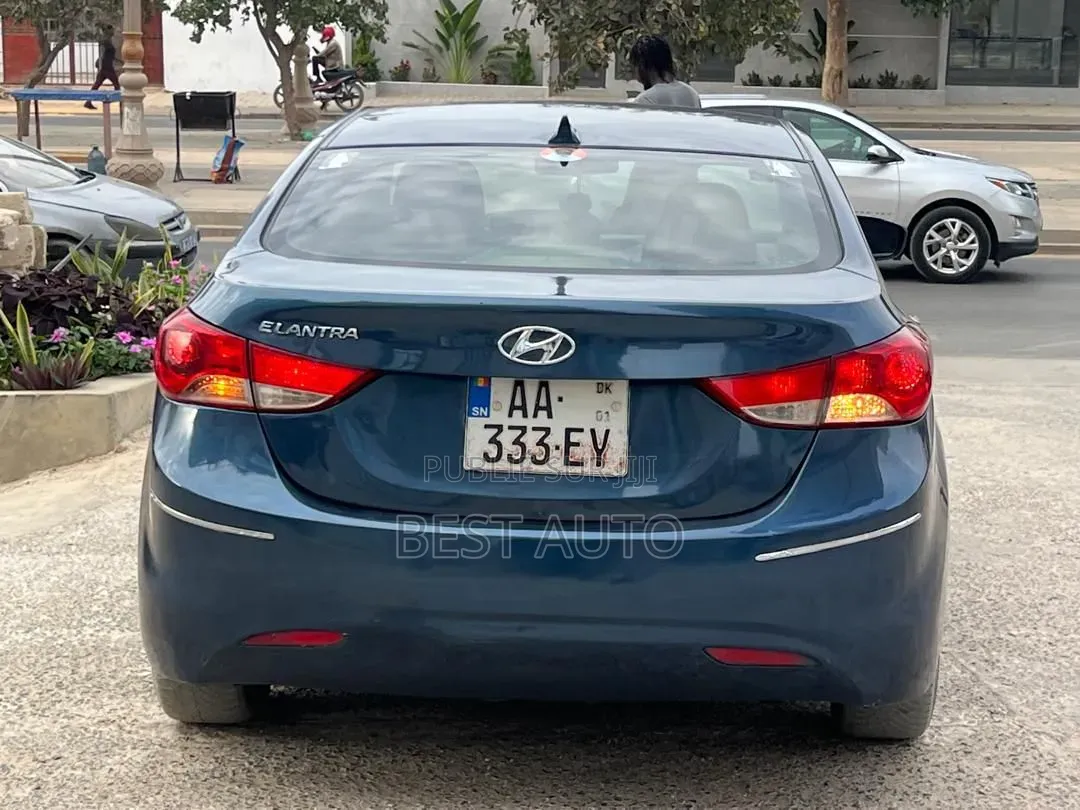 Hyundai Elantra 2013 Bleu