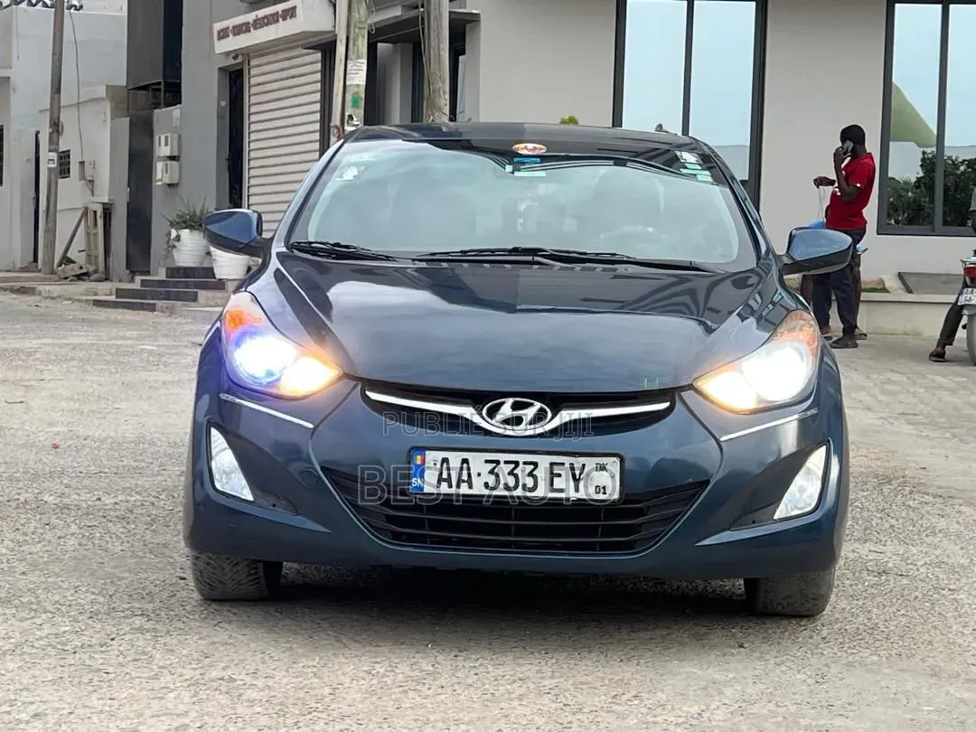 Hyundai Elantra 2013 Bleu