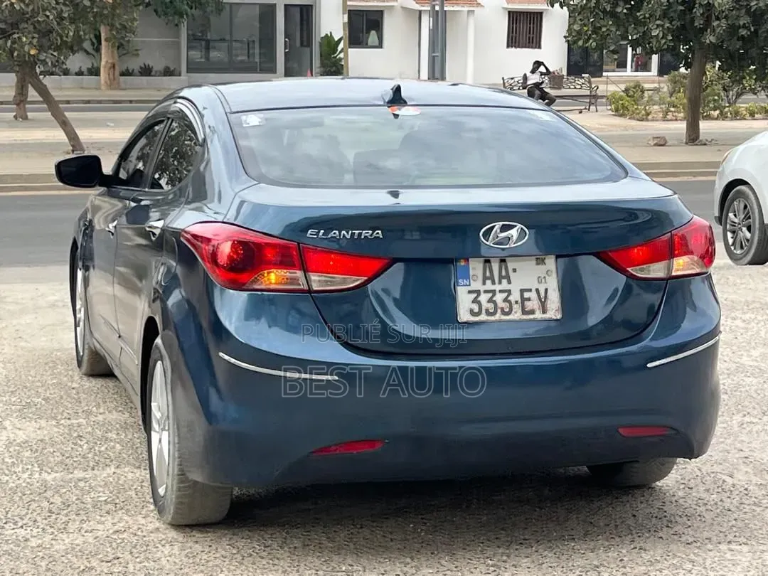 Hyundai Elantra 2013 Bleu
