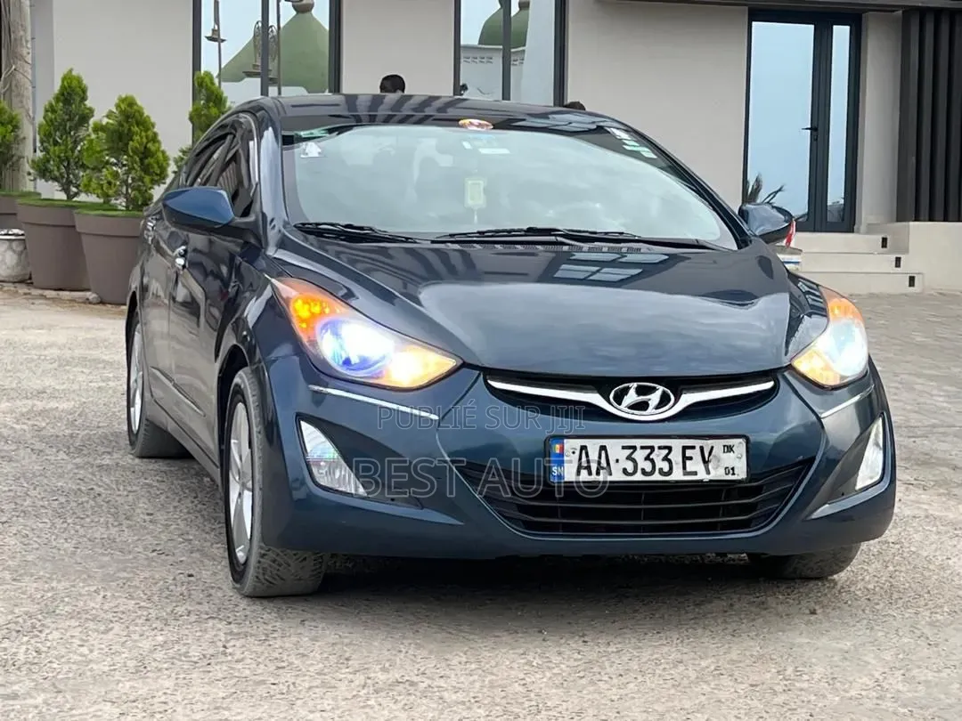 Hyundai Elantra 2013 Bleu