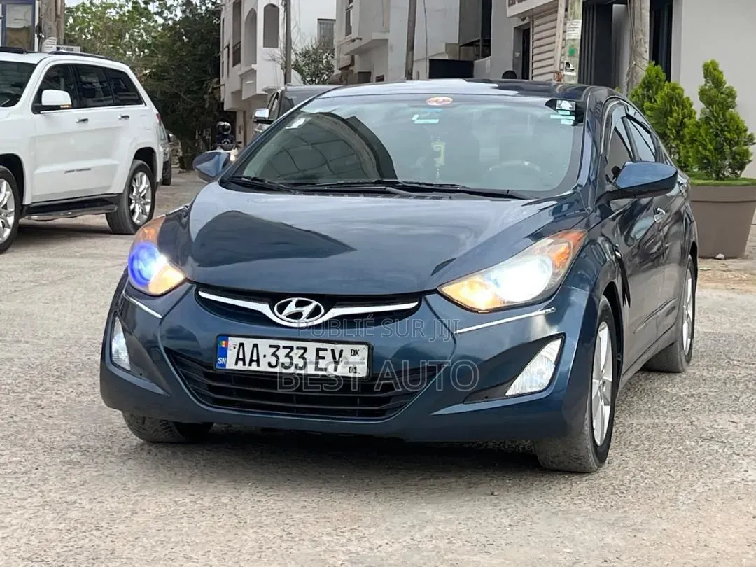 Hyundai Elantra 2013 Bleu