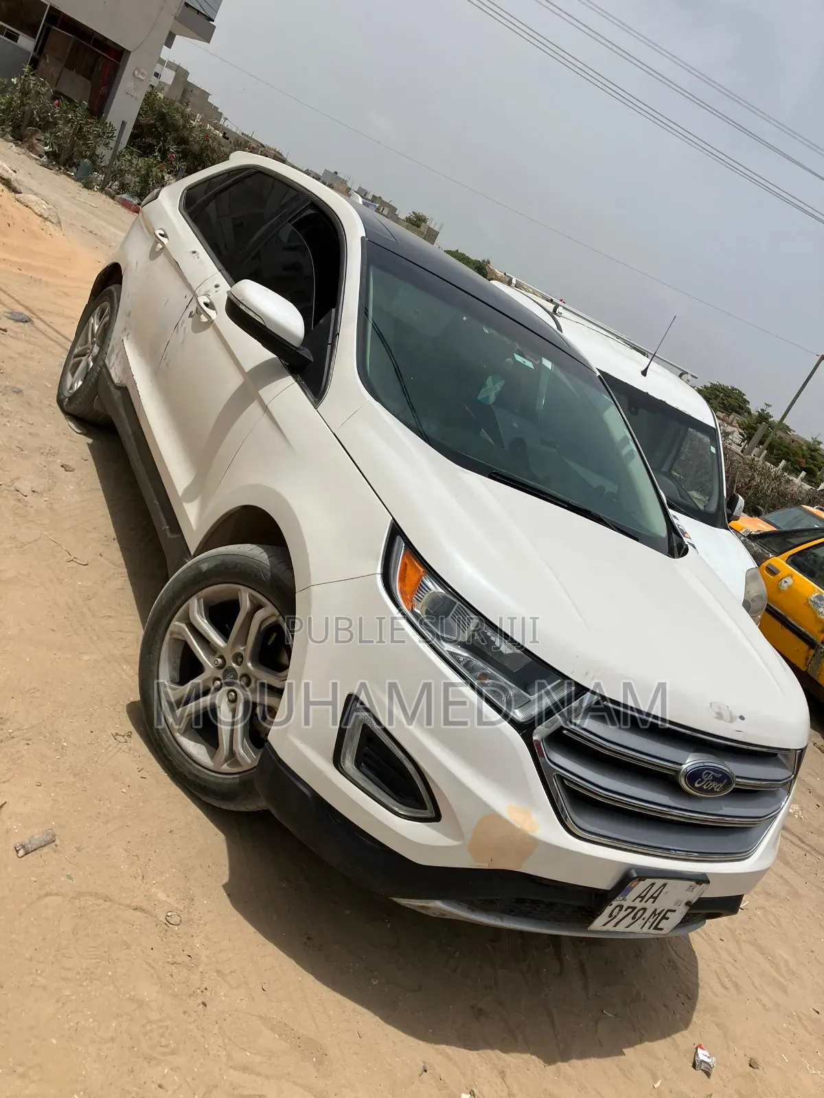 Ford Edge 2015 Blanc cassé