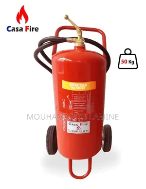 Extincteur Abc 50 Kg Sur Chariot