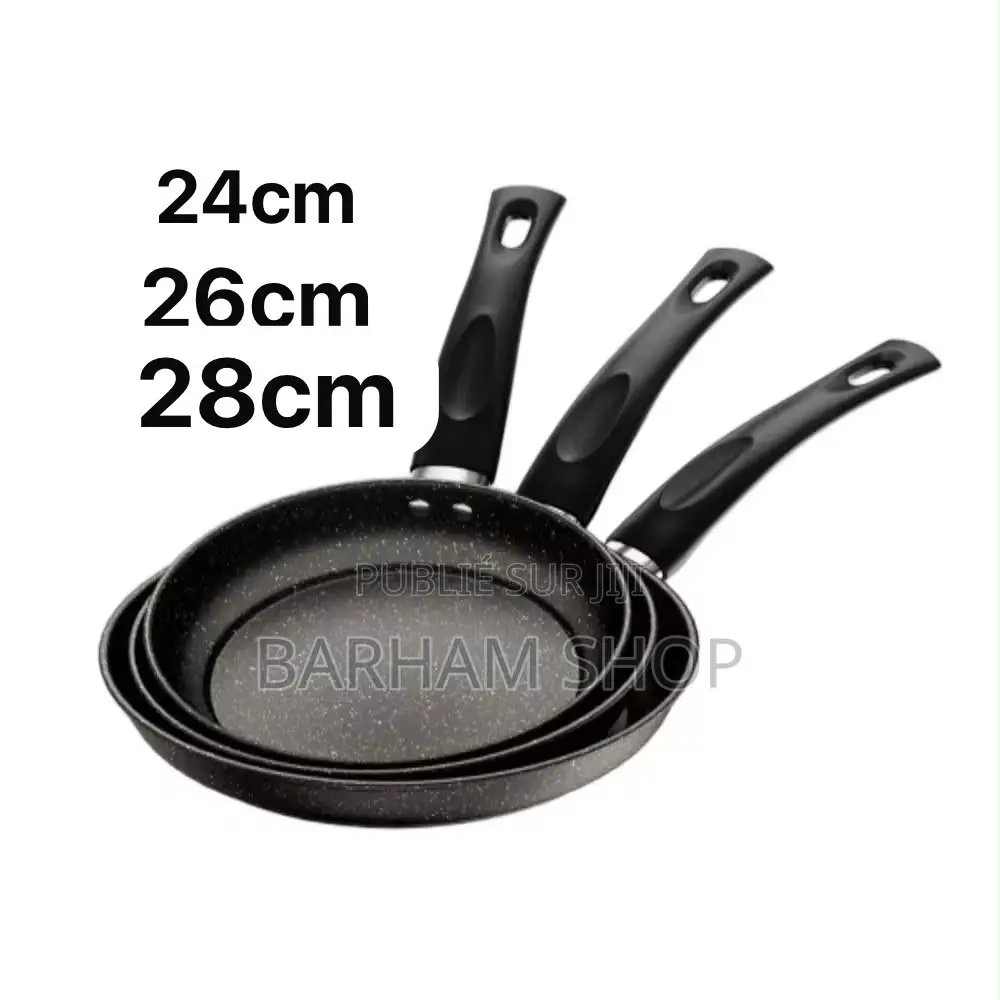 Poêle Anti-Adhesif Lot De 3