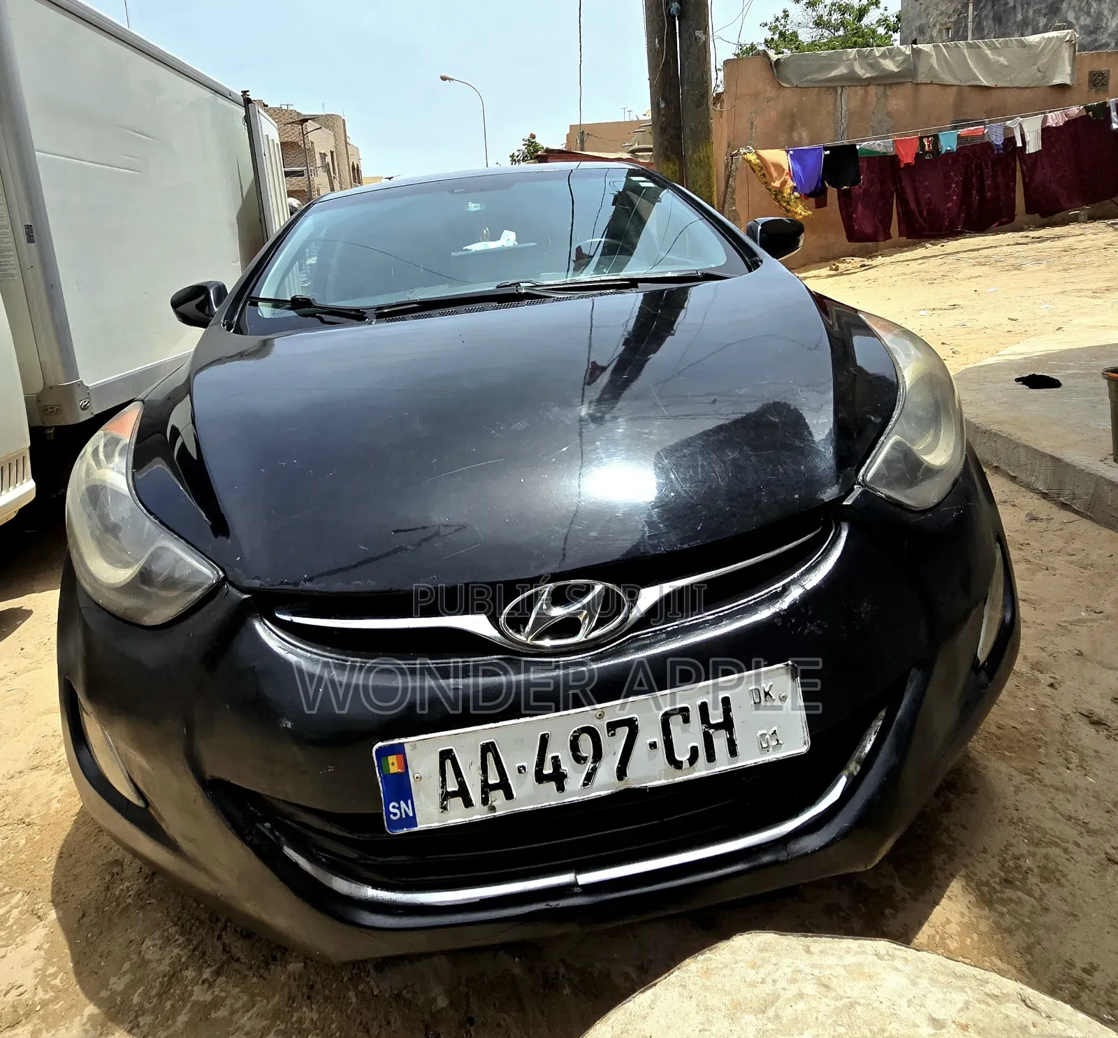 Hyundai Elantra 2012 Noir
