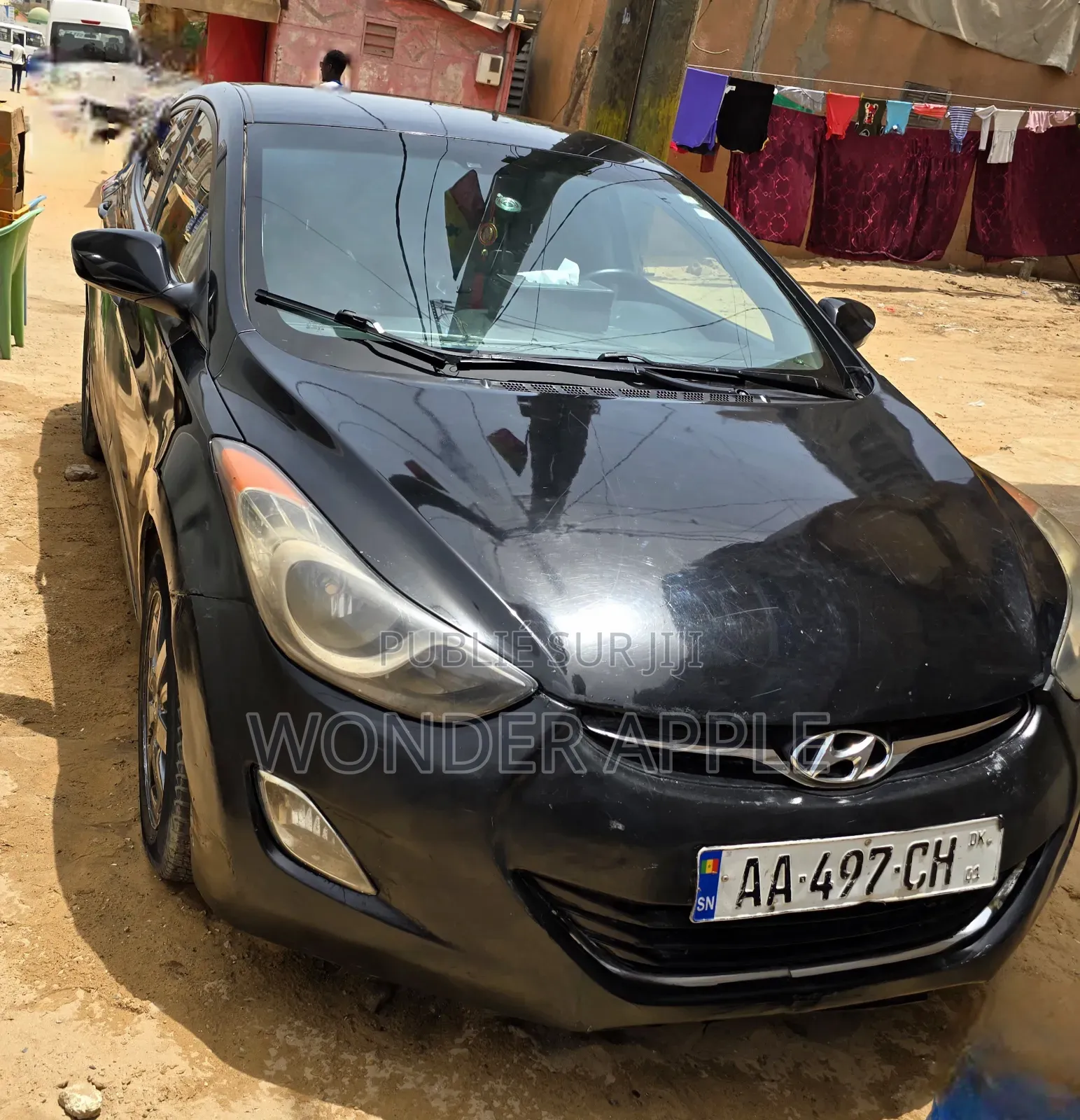 Hyundai Elantra 2012 Noir