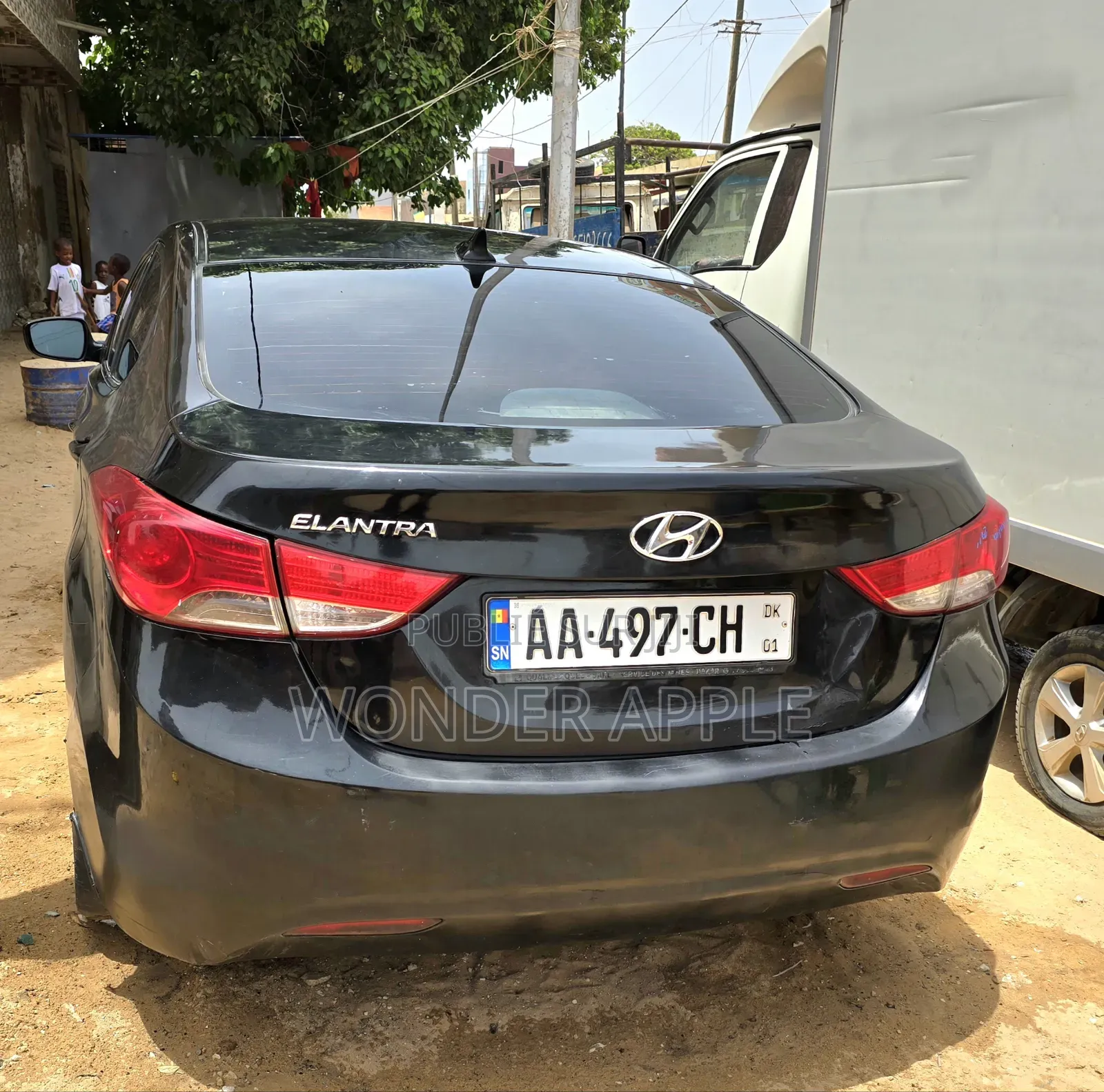 Hyundai Elantra 2012 Noir