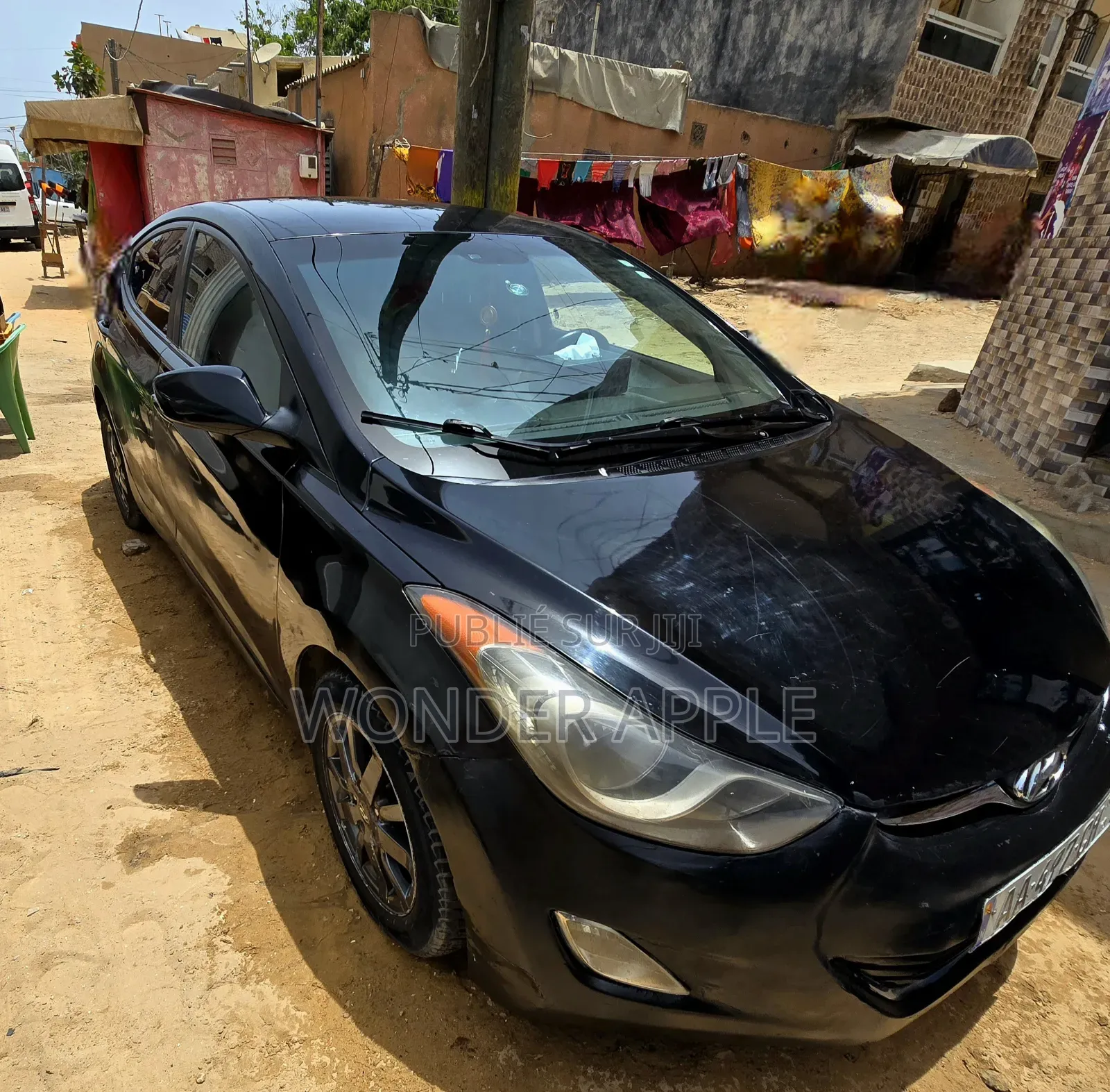 Hyundai Elantra 2012 Noir
