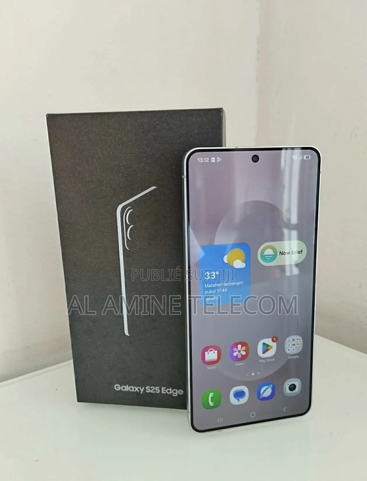 Nouveau Samsung Galaxy S25 Edge 512 GB Gris