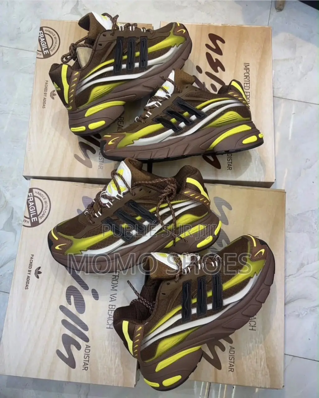 Adidas Adistar XLG 2.0 – Sneakers Running Lifestyle Confort Premium