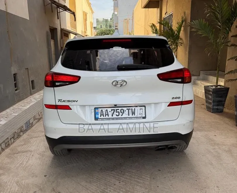 Hyundai Tucson 2019 Blanc
