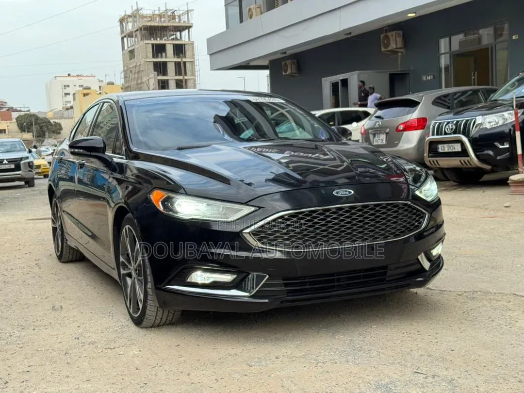Ford Fusion 2017 Noir Mat