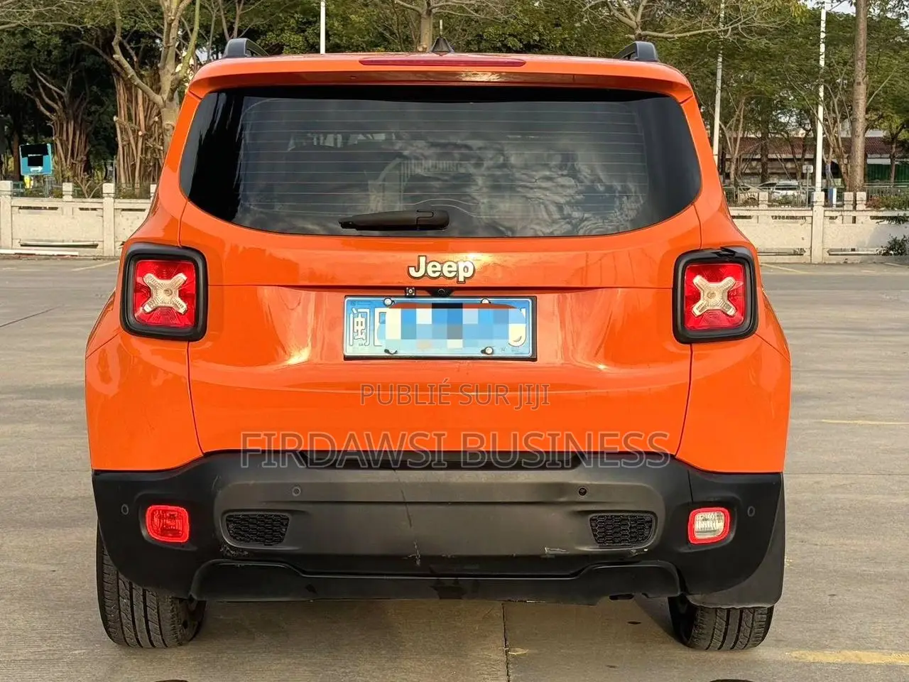 Jeep Renegade 2017 Orange