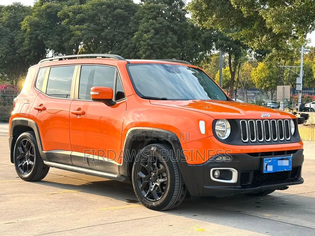 Jeep Renegade 2017 Orange