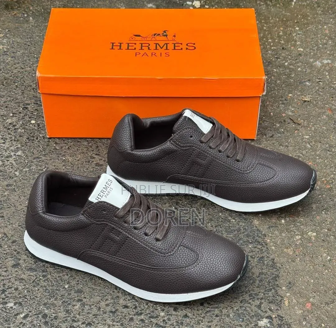 Original Chaussures De Ville Marque Hermes Paris