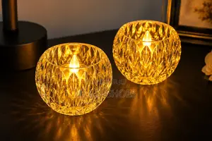 Bougie Lumineuse En Cristal