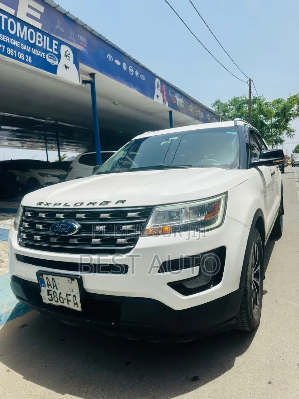 Ford Explorer 2017 Blanc