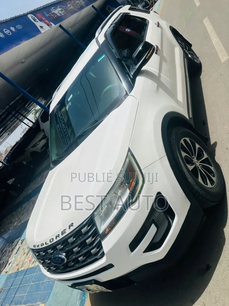 Ford Explorer 2017 Blanc