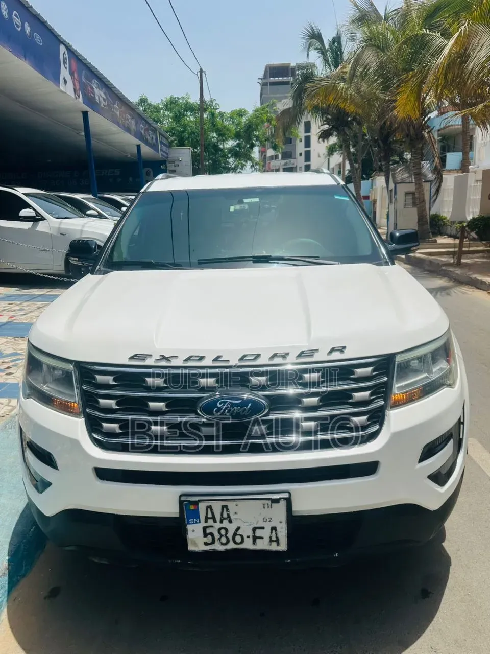 Ford Explorer 2017 Blanc