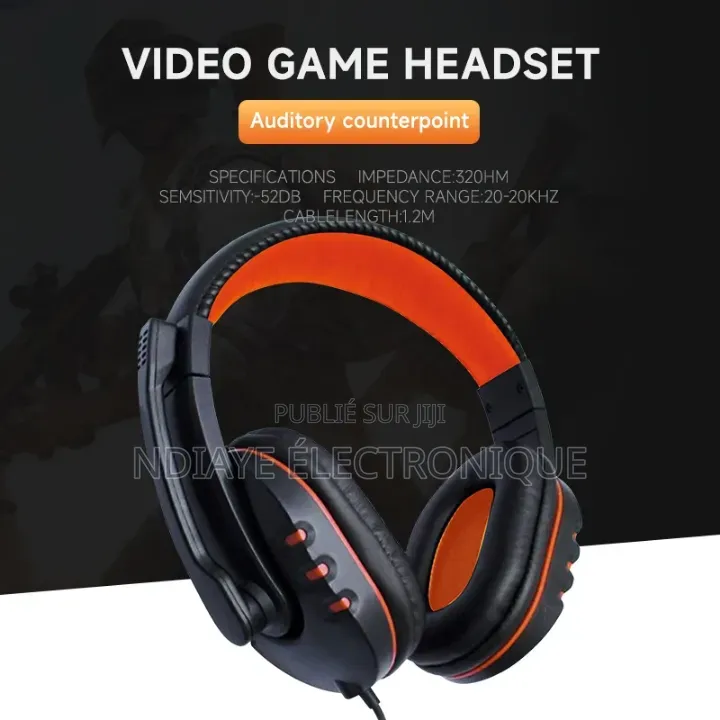 Ensemble Clavier De Jeu Filaire, Souris, Casque, Tapis De Souris