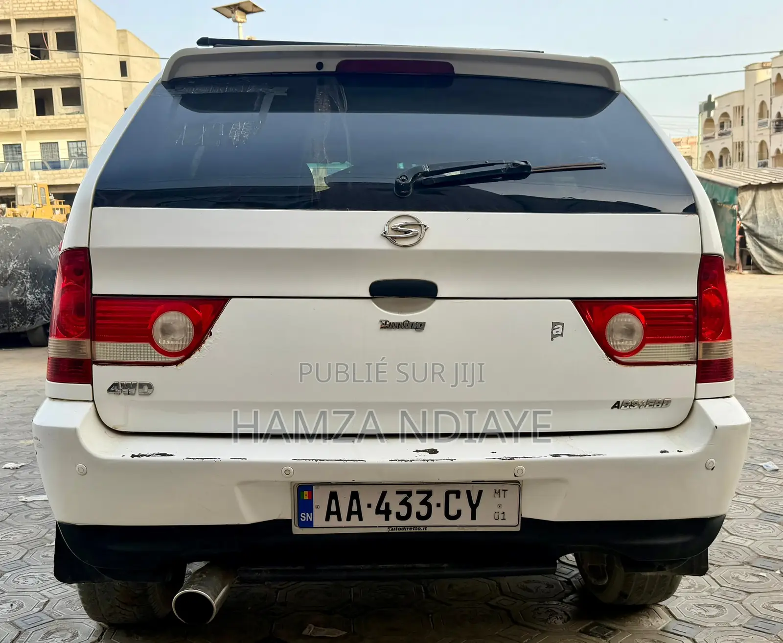 SsangYong Actyon 2011 Blanc