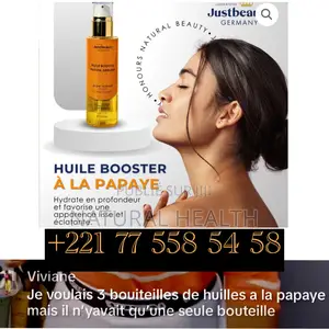 Huile Réparatrice Perle Rare À La Papaye