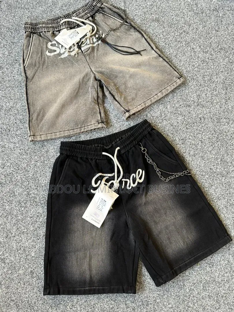 Shorts Jean Unisexe Disponible