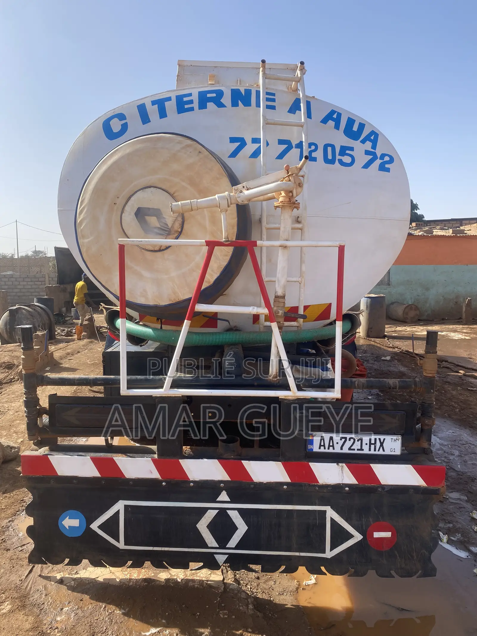 Location Vente Camion Citerne À Eau 20ml 10roue en Parfait État