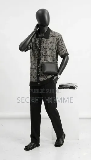 Ensemble Wax Homm –Marque Secret Homme | Chemise Pantalonbsandales Sac