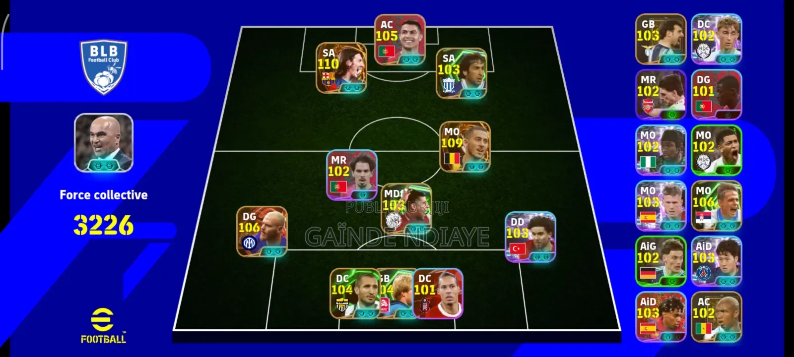 Compte Efootball 3226