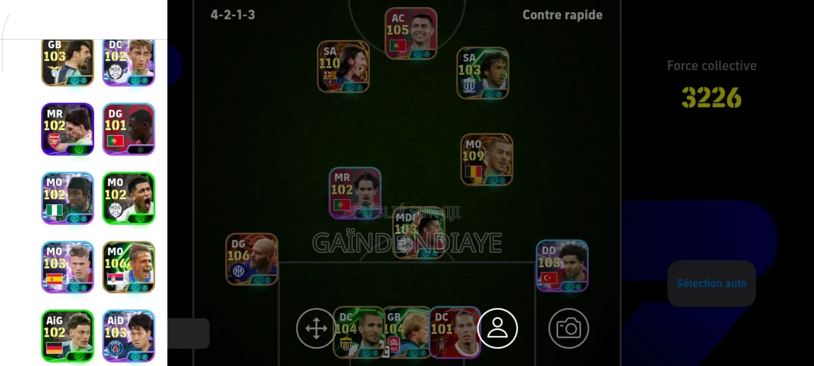 Compte Efootball 3226