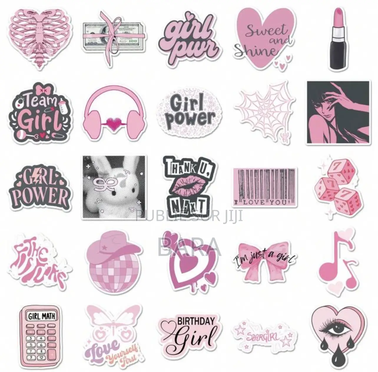 Stickers/Autocollants Girls