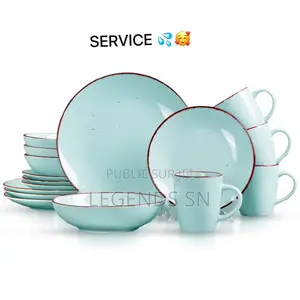 Service 16 Pièces Turquoise