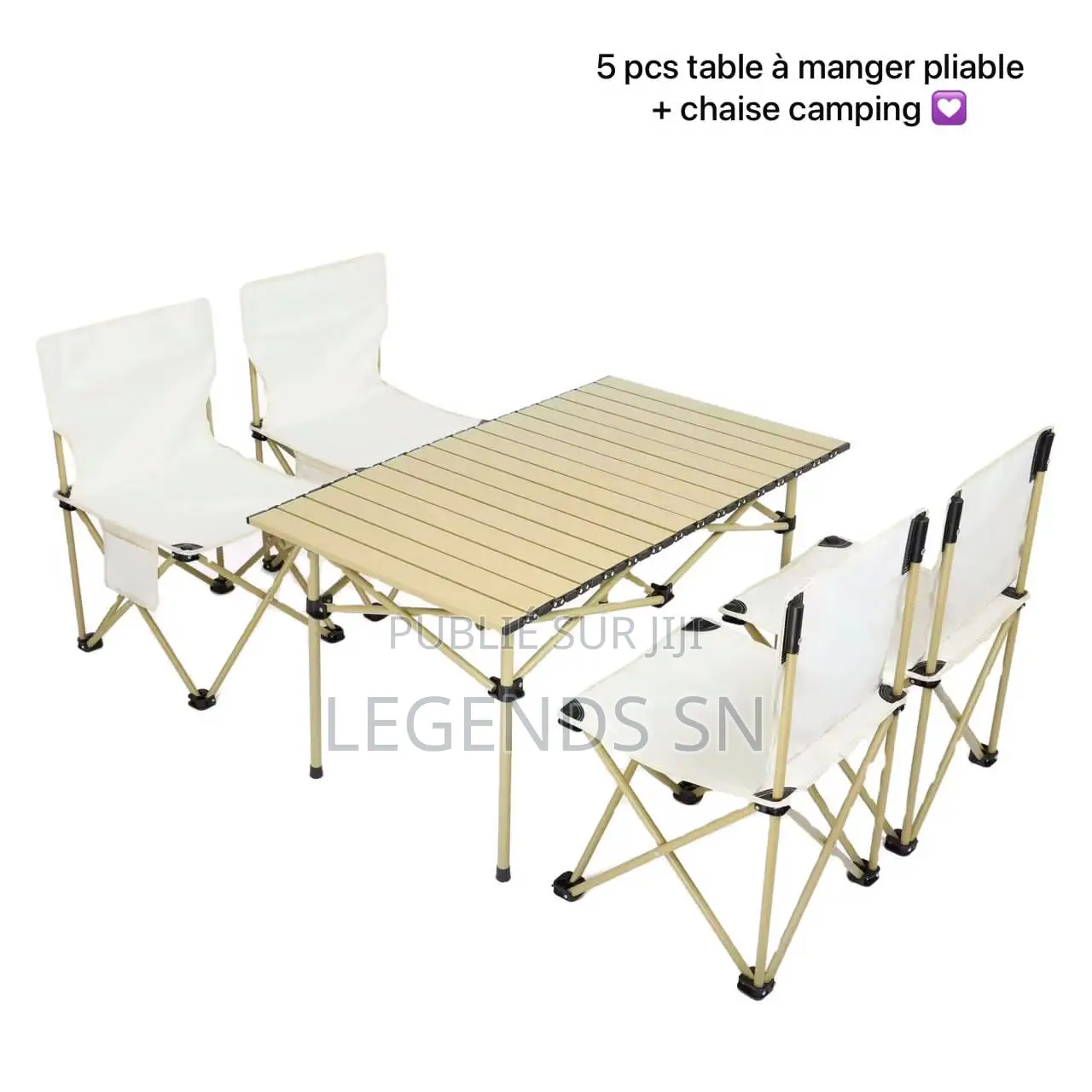 Table Pliable 5 Pièces