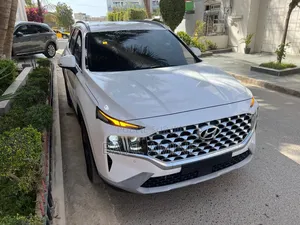 Hyundai Santa Fe 2021 Blanc