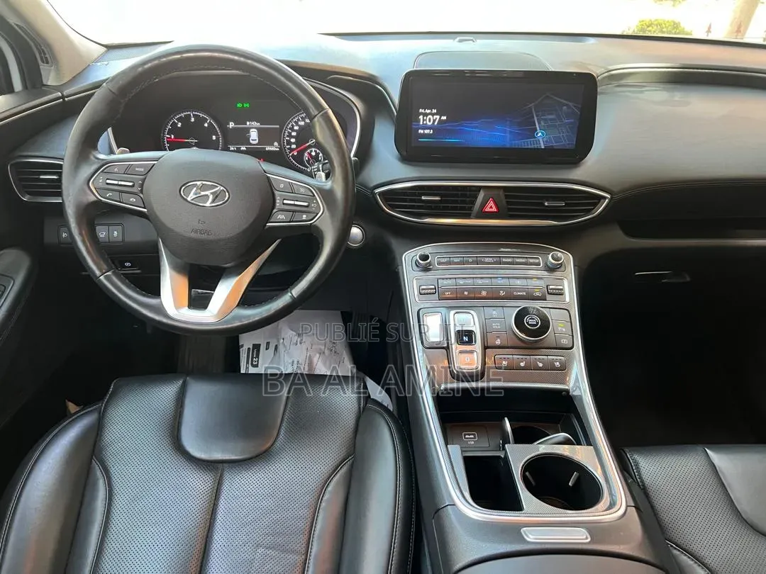 Hyundai Santa Fe 2021 Blanc