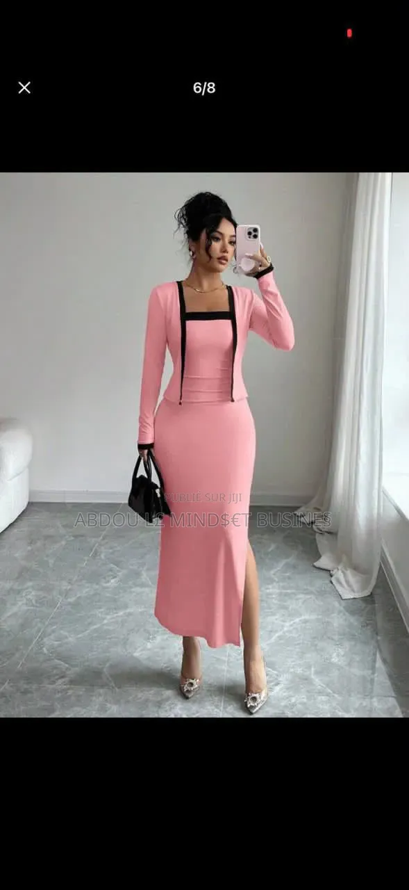 Robe Coton 2 Pièce Disponible