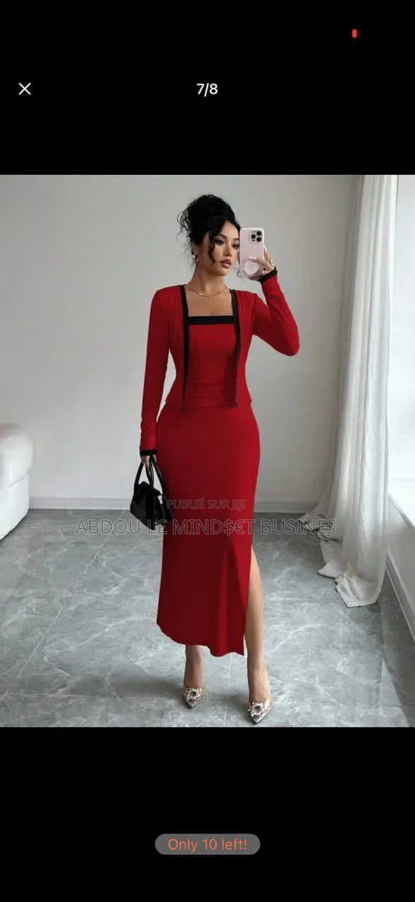 Robe Coton 2 Pièce Disponible