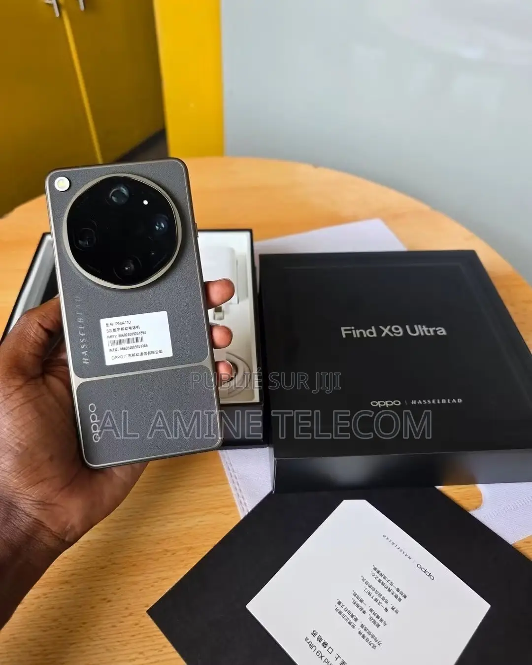 Nouveau Oppo Find X9 Ultra 512 GB Noir