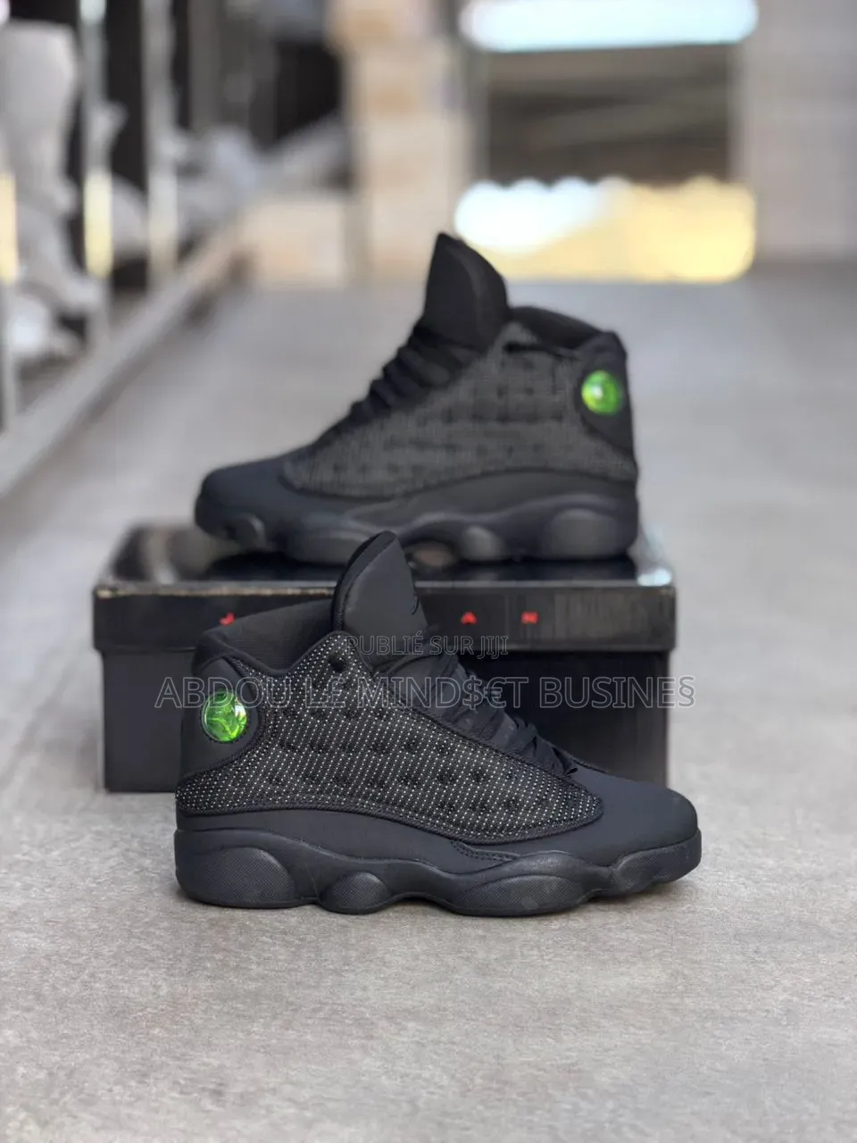 Air Jordan 13 Full Black Disponible