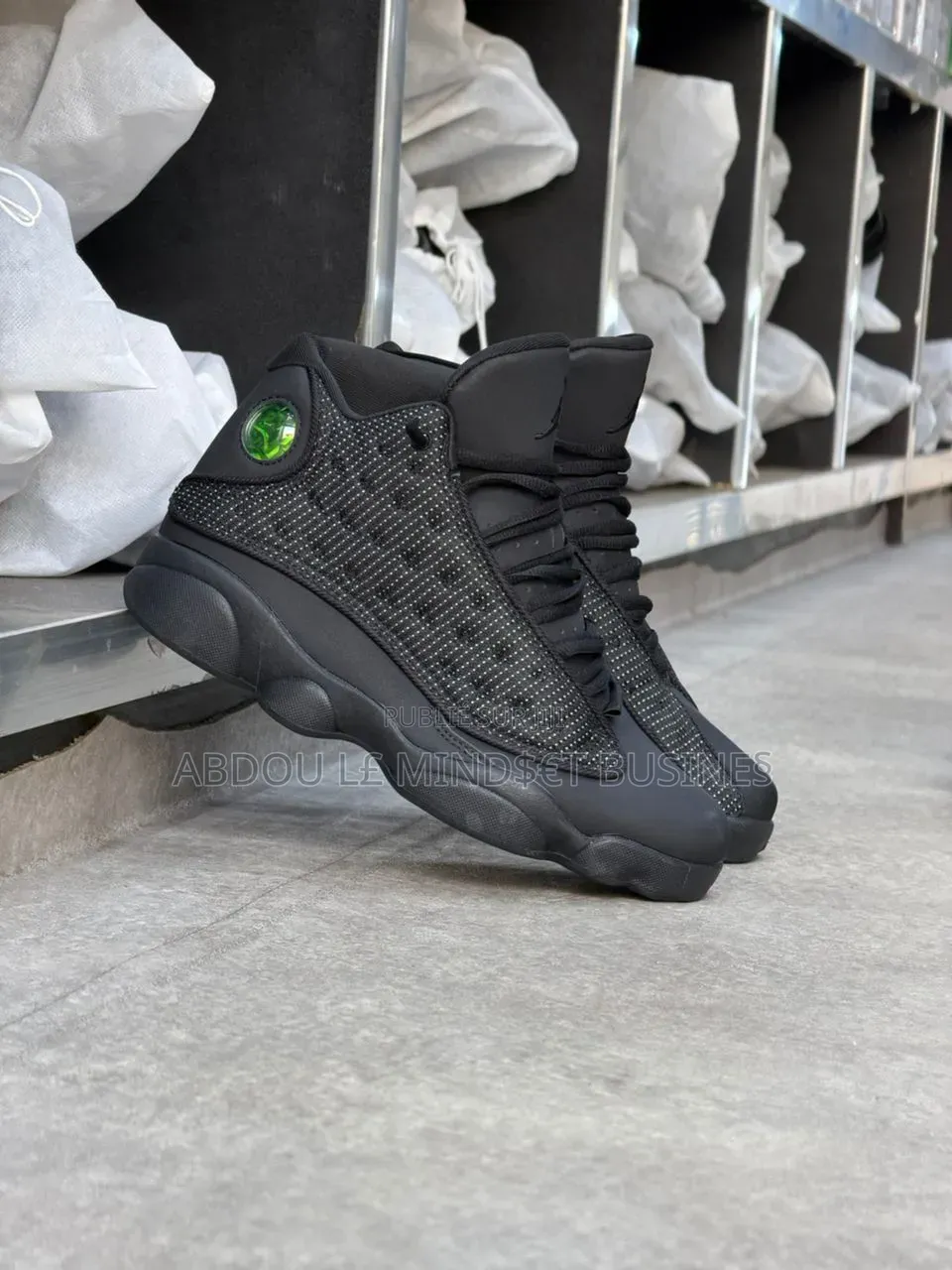 Air Jordan 13 Full Black Disponible