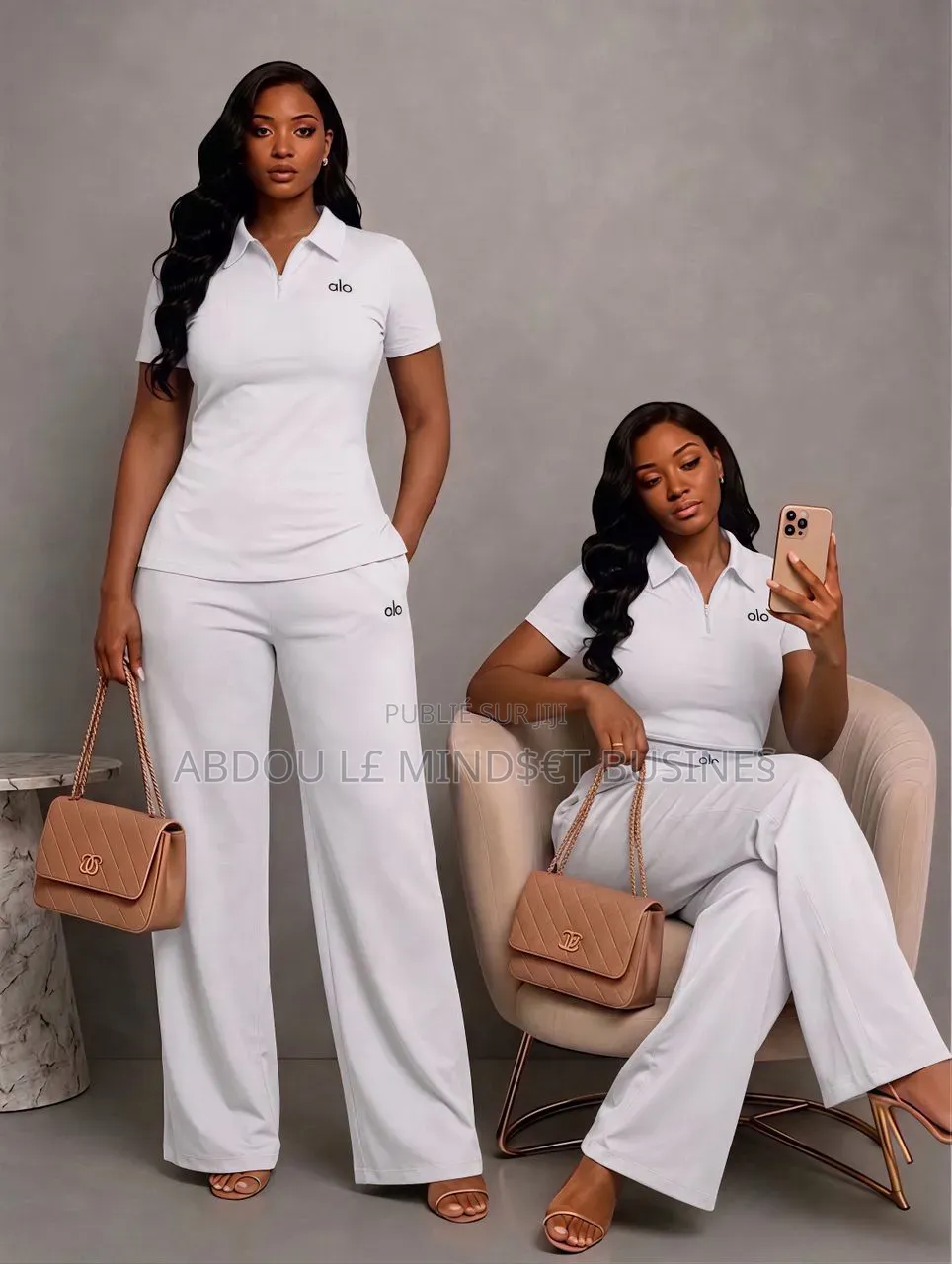 Ensemble Alo Lacoste Femme Bas Large