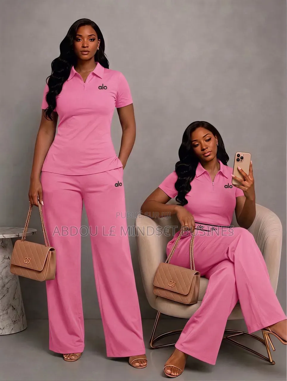 Ensemble Alo Lacoste Femme Bas Large
