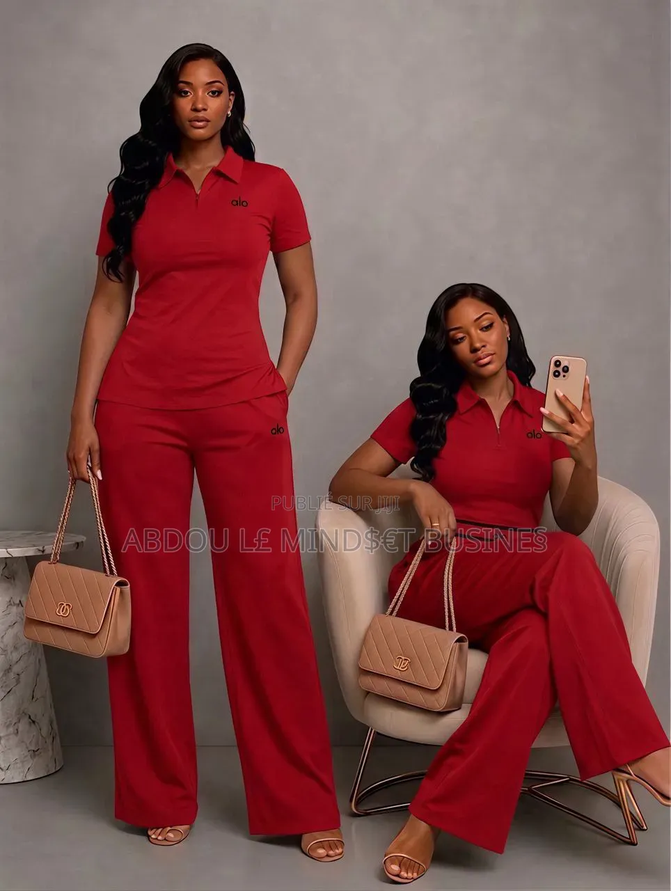 Ensemble Alo Lacoste Femme Bas Large